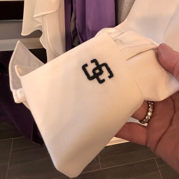 Chico's Crisp White Blouse - Picture 1 of 3